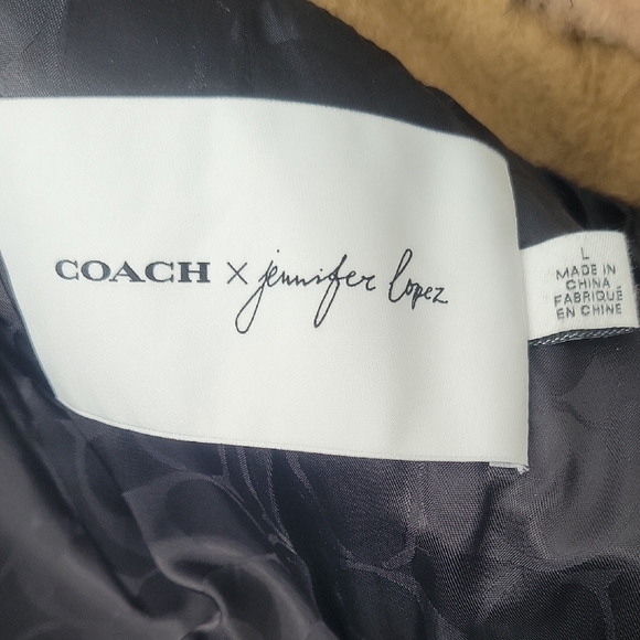 Coach Camel Coat with Gold Button - Picture 8 of 9